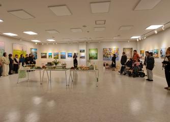 아침에 그리는 유화