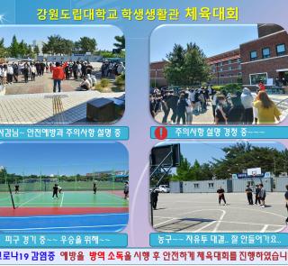 코로나 힐링 생활관 체육대회
