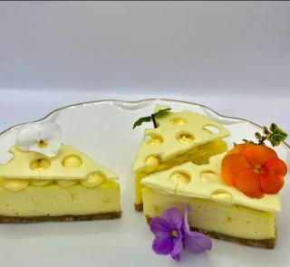 2학년 디저트 실습 오렌지 치즈크림