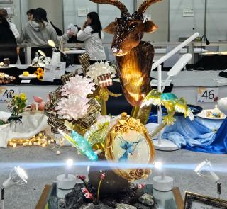 2024년 국제요리&제과경연대회 수상 작품 - 설탕 공예