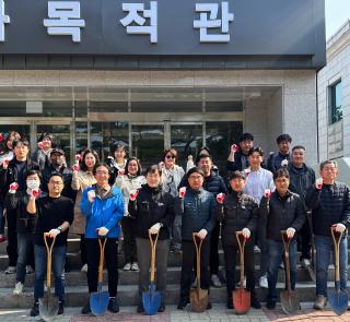 강원도립대, 식목일 기념 수목심기행사 개최