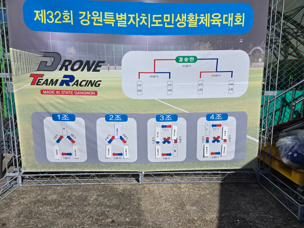 2024년 강원도립대학교 드론융합과 도깨비드론축구단, 제32회 강원특별자치도민생활체육대회 준우승 쾌거 이미지 3