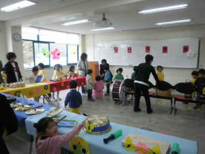 2010 제 1회 아이사랑축제 - 난타 체험방